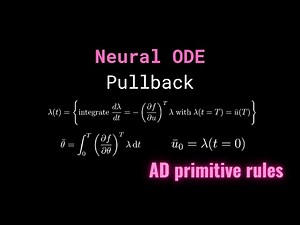 Neural ODE - Pullback/vJp/adjoint rule