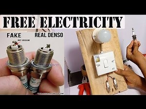 Free Electricity Energy With Spark Plugs, How To Know Original Iridium And Others
