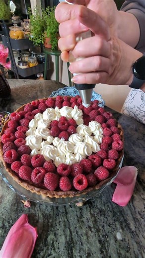 tarte au framboise #tarte #framboise