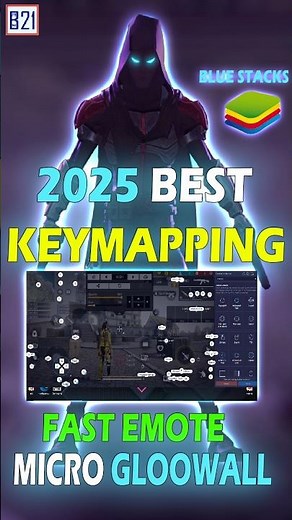 BLUESTACKS 5 FREE FIRE KEY MAPPING SETTINGS | BEST KEYMAPPING for Free Fire New PC Player #freefire