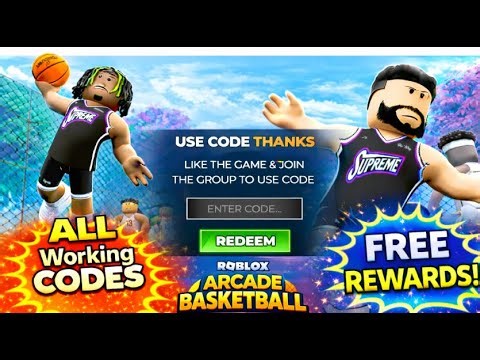 ALL WORKING CODES For Arcade Basketball 2026 (FREE Rewards!)