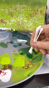 50K views · 477 reactions | EASY clover painting trick!☘️ #tipsandtricks #beginnerfriendly #paintingtips #tutorials #stpatricksday | Emily Seilhamer Art | Facebook