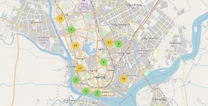 This map shows all the bike shops in your neighborhood | Coconuts