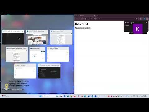 HTML Introduction in Tamil | H1, P, BR, HR Tags Explained for Beginners|✅ 🏷️ Basic Tags|🔤 Text Tags