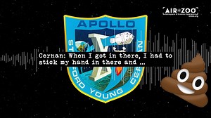 1.9K views · 99 reactions | It was Day 6 in the Apollo 10 mission and the crew faced a problem they hadn't been trained for... a floating turd in their spacecraft.  | Air Zoo | Facebook