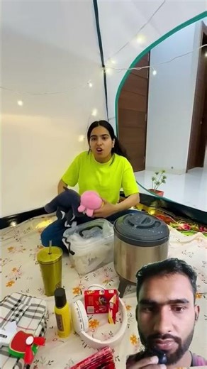 24 Hours In a Tent Challenge 😍 Full videoon @Priyal_Kukreja #dushyantkukreja #shorts