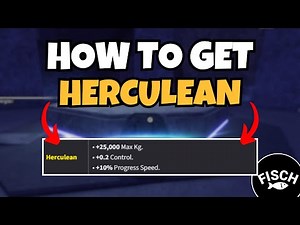 How To Get Herculean Enchant in Fisch | Herculean Enchant Fisch
