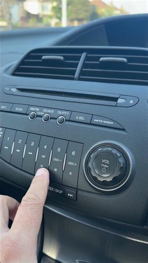 Honda Civic Mk8 Set Clock/ Time