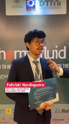Energy and Thermochemistry Laboratory Research Team ITB on Instagram: "🔥🔬 Energy and Thermochemistry Lab Heads to Jogja for Thermofluid XIV! 🇮🇩 We’re thrilled to announce that the Energy and Thermochemistry Laboratory was participating in the prestigious Thermofluid XIV conference in Jogjakarta from November 17-20, 2025! We also extend our deepest gratitude to our supervisor, Mr. Firman Bagja Juangsa, for his continuous guidance and support! 🙏 🌟 Ou