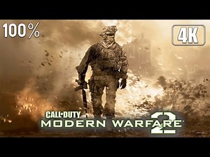 Call of Duty: Modern Warfare 2 - Full Game 100% Veteran Longplay 4K 60FPS