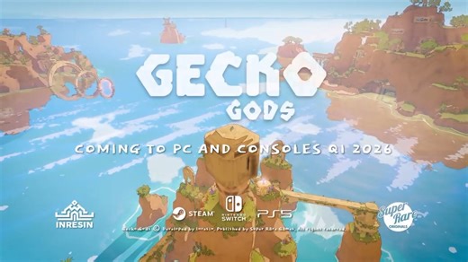 Gecko Gods Official Release Window Announcement Trailer
