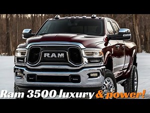 2025 RAM 3500 Pickup Truck: Unleashing Power, Performance, and Luxury.