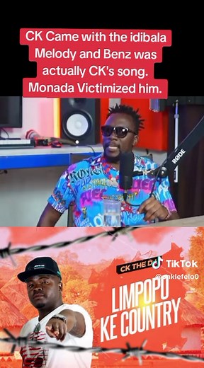King Monada Victimized CK the DJ. CK deserves royalties for coming up with the melody to the idibala song. Monada released Benz, which was supposed to be CK's song. #kingmonada #kingmonada_sa #podcastandchillwithmacg #shebeshxt #shebeshxt❤️🔥😭 #samusic