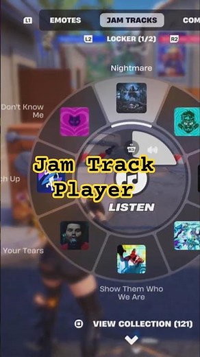 Eliminate opponents while using the Jam Track Player Fortnite #fortnite #fortniteclips #gaming