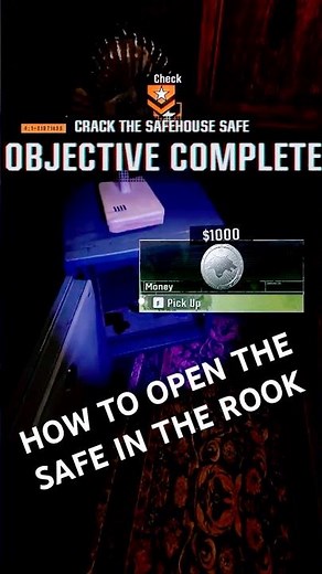 How To Open The Safe In The Rook In 60 Seconds! | Black Ops 6 #blackops6 #gaming #callofduty #games