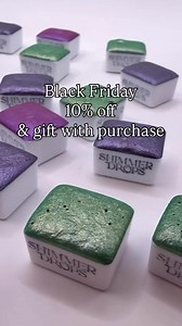 Black Friday is here, and so are our biggest treats of the year! For a limited time, enjoy 10% off storewide when you use the code SALE2025, plus receive exclusive limited edition watercolour half pans as a gift with purchase. (Subscriptions are excluded from the 10% offer.) These special colours are brand new, exclusive, and only available as part of this Black Friday giveaway (pictured here), you won’t find them anywhere else. Your Gifts With Purchase: ✨ Spend $60 → receive 1 exclusive half pa