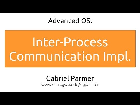 GW AdvOS: Microkernel IPC Design and Optimization