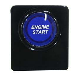 Silverhorse Racing Black Anodized Engine Start Push Button Kit Mustang 10-14