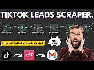 Easily Scrape UNLIMITED TikTok Leads using Apify in N8N!