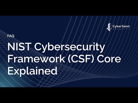 NIST Cybersecurity Framework (CSF) Core Explained
