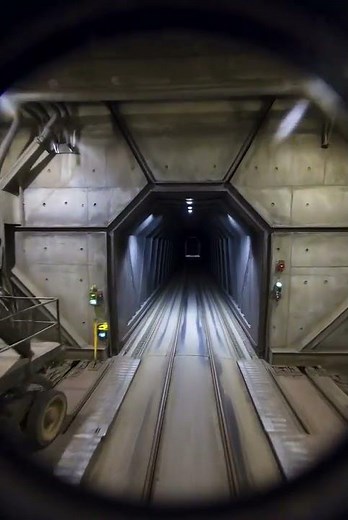 Missile Transport Loading Bay Inside Underground Military Logistics Bunker | Battlefield Lens
