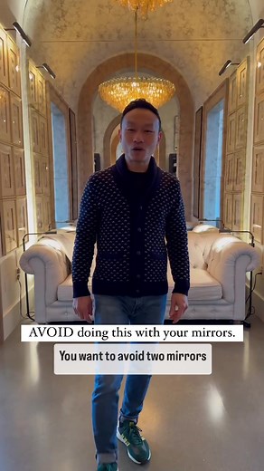 Avoid Two Mirrors Facing Each Other: Feng Shui Tips