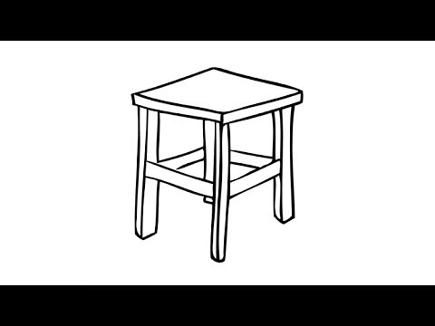 How to Draw a Stool