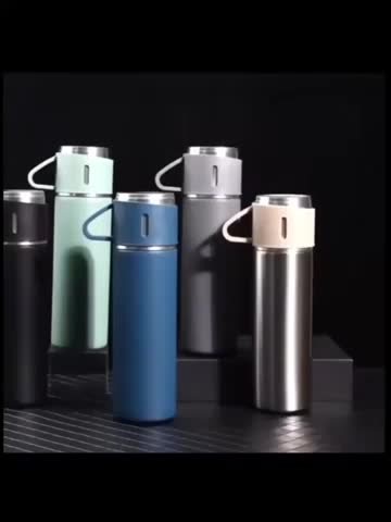 Vacuum Flask Set - Insulated Water Bottle w/ 3 Cups.Thermos Water Bottle for Hot and Cold Drinks - Reusable Stainless Steel Water Bottles. ELEVEN STORE OFFICIAL . . 🔗LINK IN BIO . . ##2025Trends #LifeHacks #TrendingNow #SmallBusiness #GiftIdeas #BeautyHacks #AestheticFinds #Unboxing #BudgetFinds #virale #trending #elevenstoreofficial #TikTokMadeMeBuyIt #gadgets #Haul #ViralProducts
