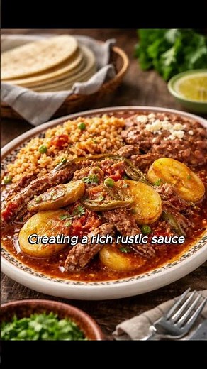 Homestyle Ranchero Steak Recipe | Authentic Bistec Ranchero with Potatoes