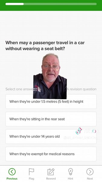 Understanding Seatbelt Laws for the UK Theory Test