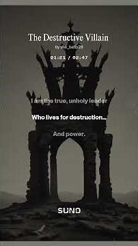 The Destructive Villain