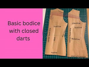 Beginner's guide to drafting the perfect bodice block