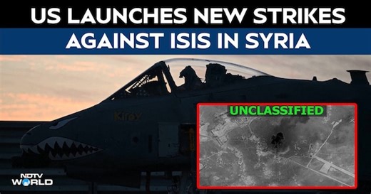 US Launches New Retaliatory Strikes Against ISIS In Syria After Palmyra Ambush