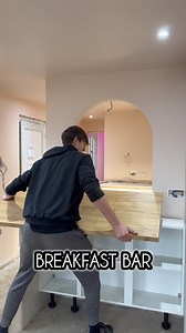 Converting a container into a tiny home to give away!! We are so proud of how this kitchen turned out. We added some amazing features and can’t wait for the next step of the container build… the carpet!? It feels so homely in here already!! ❤️#tinyhome #homeinspo #containerbuild #kitchen #breakfastbar | The Professional Idiots