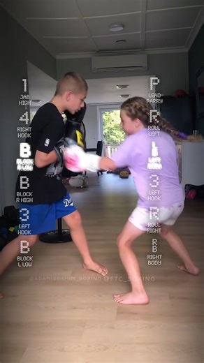 Rate this boxing drill and their boxing skills! This helps you with both your offense and defense, to hit and not get hit #boxingdrills #boxingtraining #boxingworkout #boxing | FTC Boxing