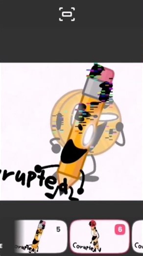 I made bfb corrupted characters #bfdi #bfb #bfdia #pibbyglitch #pibby #corruptedbfb