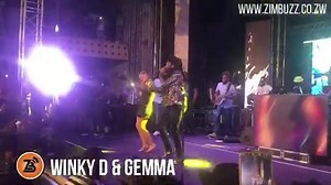 10K views · 396 reactions | Winky D ft Gemma live at the Patoranking Show | Zimbuzz | Facebook