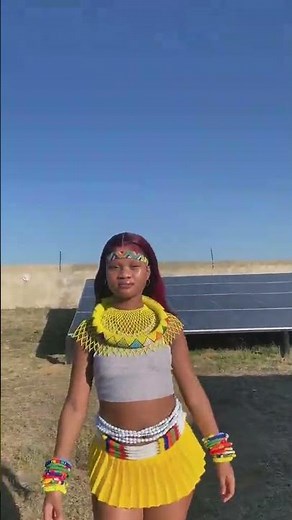 Zulu Women's Power: Blue Bead Slay and Ceremonial Staff 👑