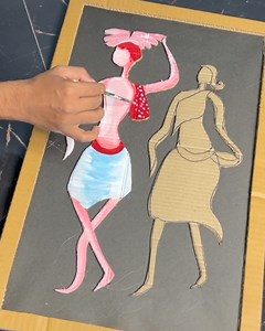 85K views · 271 reactions | African couples wall decor using cardboard #arfrican #carfts #diy #cardboardcraft | Deep's CRAFT | Facebook