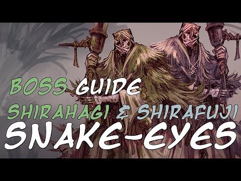 Snake Eyes Shirafuji & Shirahagi Mini-Boss Fight Guide - Sekiro: Shadows Die Twice
