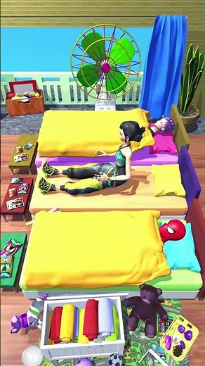 GTA V - Spider-man controls the blanket with a remote control?! 😂 #gta #spiderman #rumi