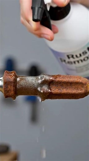 Rusty Screwdriver Restored – Satisfying Rust Removal ✨