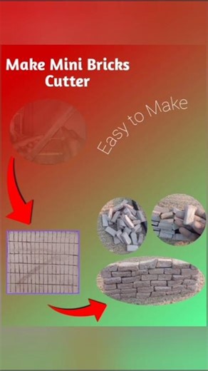 ₹0 me bana diya brick cutter |Mini Brick Cutter 😱 Iron Sheet Se Banaya ! #diy #2026 #yt#ytshorts#ok