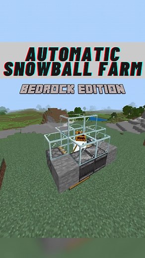 Ultimate Minecraft Bedrock Edition Snowball Generator Guide