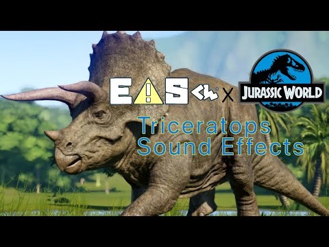 Triceratops Sound Effects From EAs Kun x Jurassic World