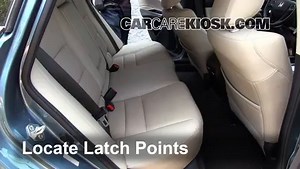 Car Seat Installation: 2012 Honda Crosstour EX-L 3.5L V6