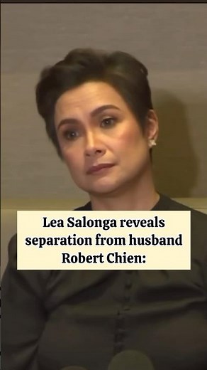 Lea Salonga reveals separation from husband Robert Chien: #shortvideo #leasalonga #seperateforawhile