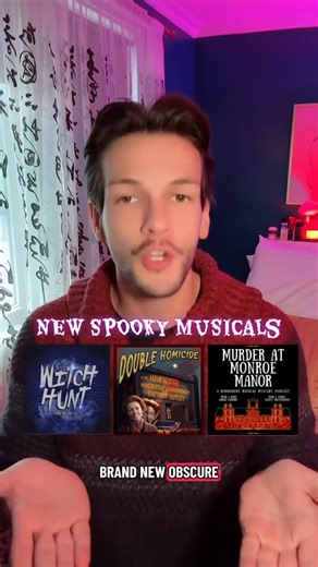 The Musical Dealer on Instagram: "3 NEW SPOOKY MUSICALS for YOU! 🎃 Three obscure Halloweeny stories by new theatre writers to get you in the mood 👻 #halloween #newmusical #spookyseason"