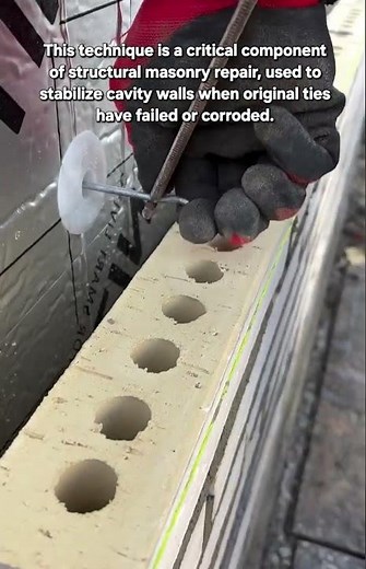How to Install Helical Wall Ties: Structural Masonry Repair Guide