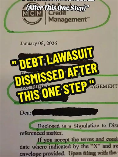 UNDERSTANDING HOW TO RESPOND TO A SUMMONS CAN CHANGE EVERYTHING #debtlawsuitdismissedafterthisonestep #debtlawsuitdismissed #summonsresponse #courtdocuments #midlandcredit